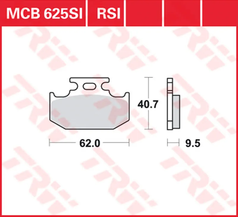 TRW BRAKE-PADS SINTER