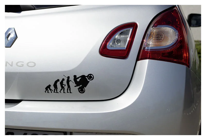 BIKER EVOLUTION STICKER