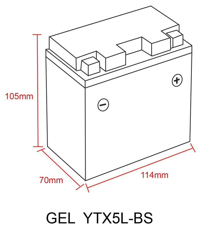 DELO GELBATTERI