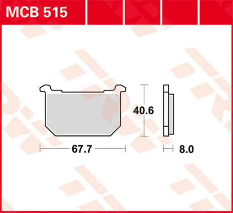 TRW CARBON BRAKE PADS