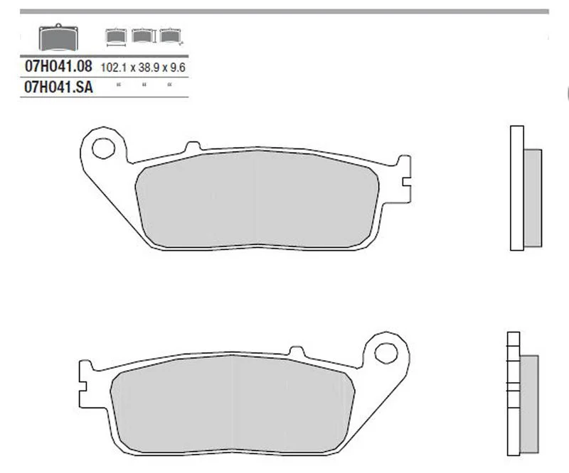 PLAQ. FREIN BREMBO FRITT.