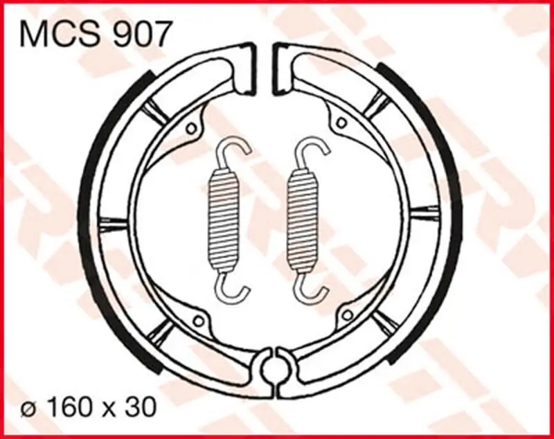 TRW BRAKE-SHOES ORGAN.