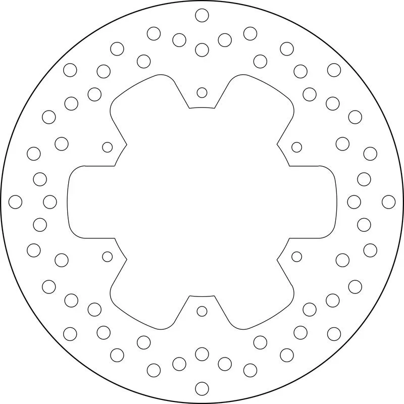 BREMBO-REMSCHIJF 68B407H8