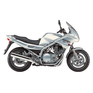 Rehausseurs De Guidon Yamaha XJ 900 Diversion - Hauteur 40 Mm - Recule De 18 Mm - Aluminium Noir - Améliore Le Confort
