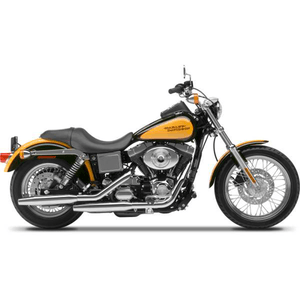 Motorrad Hebebühne L für Harley Davidson Dyna Low Rider/ S rot-sw Scherenheber 